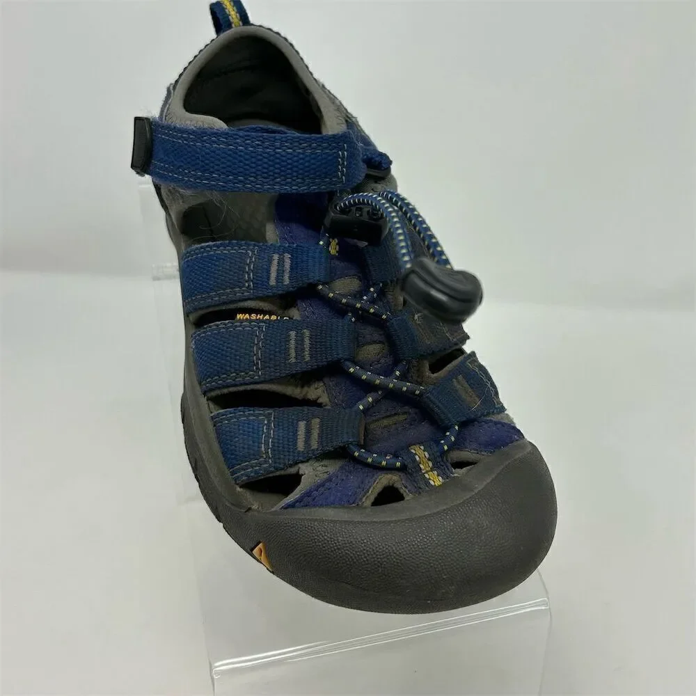 KEEN Youth Newport H2 Blue Water Sandals Size 2 Hiking Sports Summer Comfort